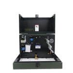 Transformador monofásico montado en plataforma